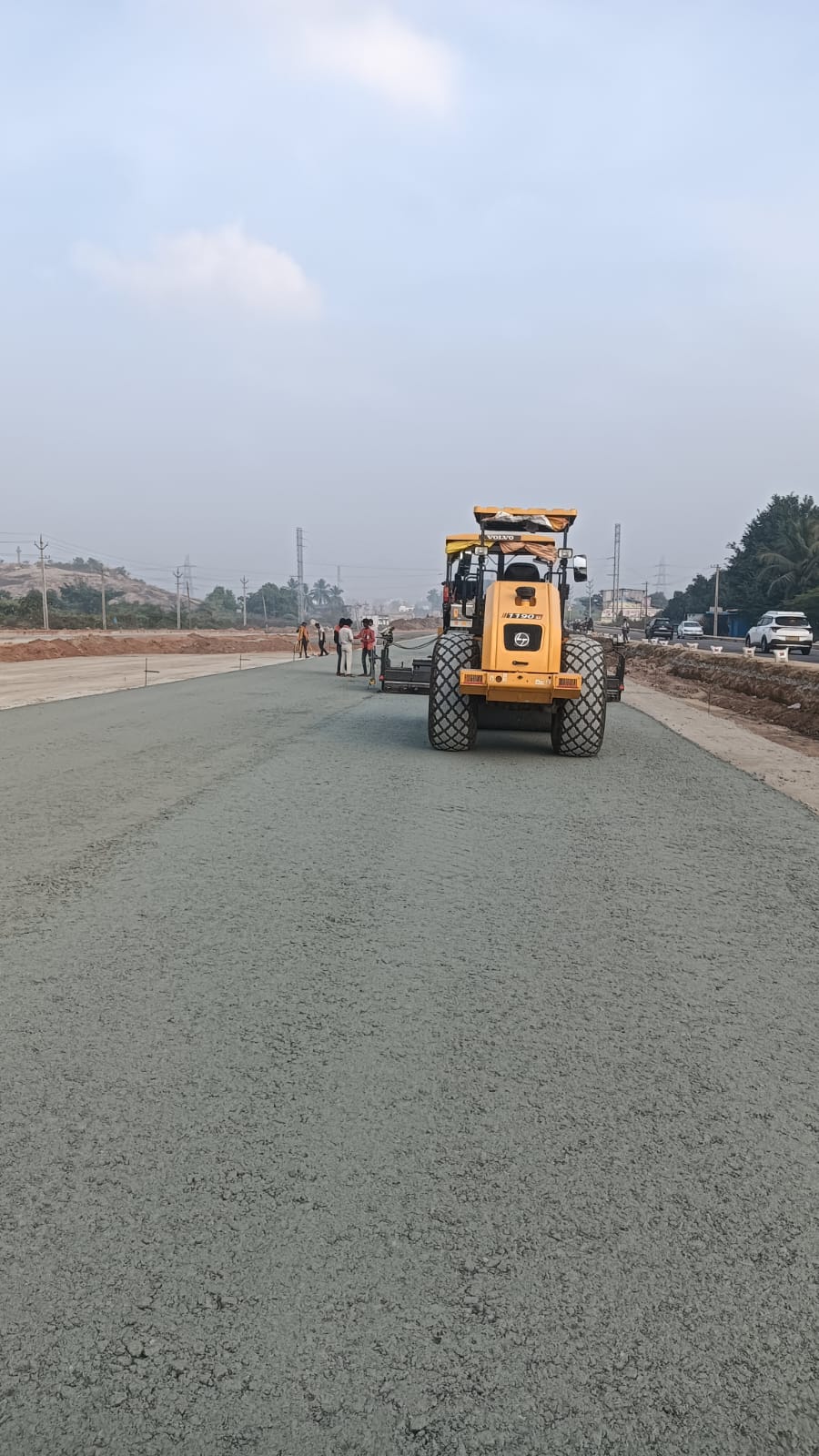 Road works
